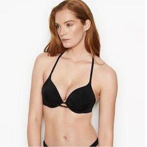 Victoria’s Secret Essential Bombshell Add-2-Cups Push-Up Bikini Top, size 32C